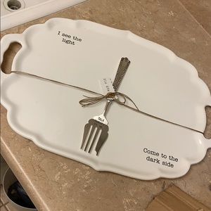 NWOT Mud Pie Turkey Meat Platter